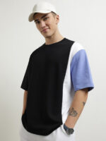 Men Oversized Colorblocked Co-ords - Image 2