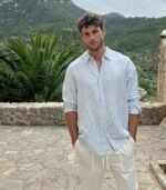 Old Money Stripes Blue and Beige Premium Striped Men?s Shirt Combo